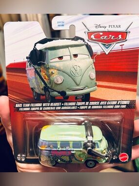Disney Pixar Cars Fillmore with Headset Die Cast Car